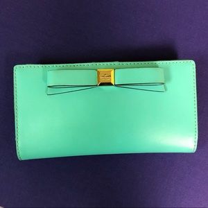 Kate Spade Wallet in Tiffany Blue